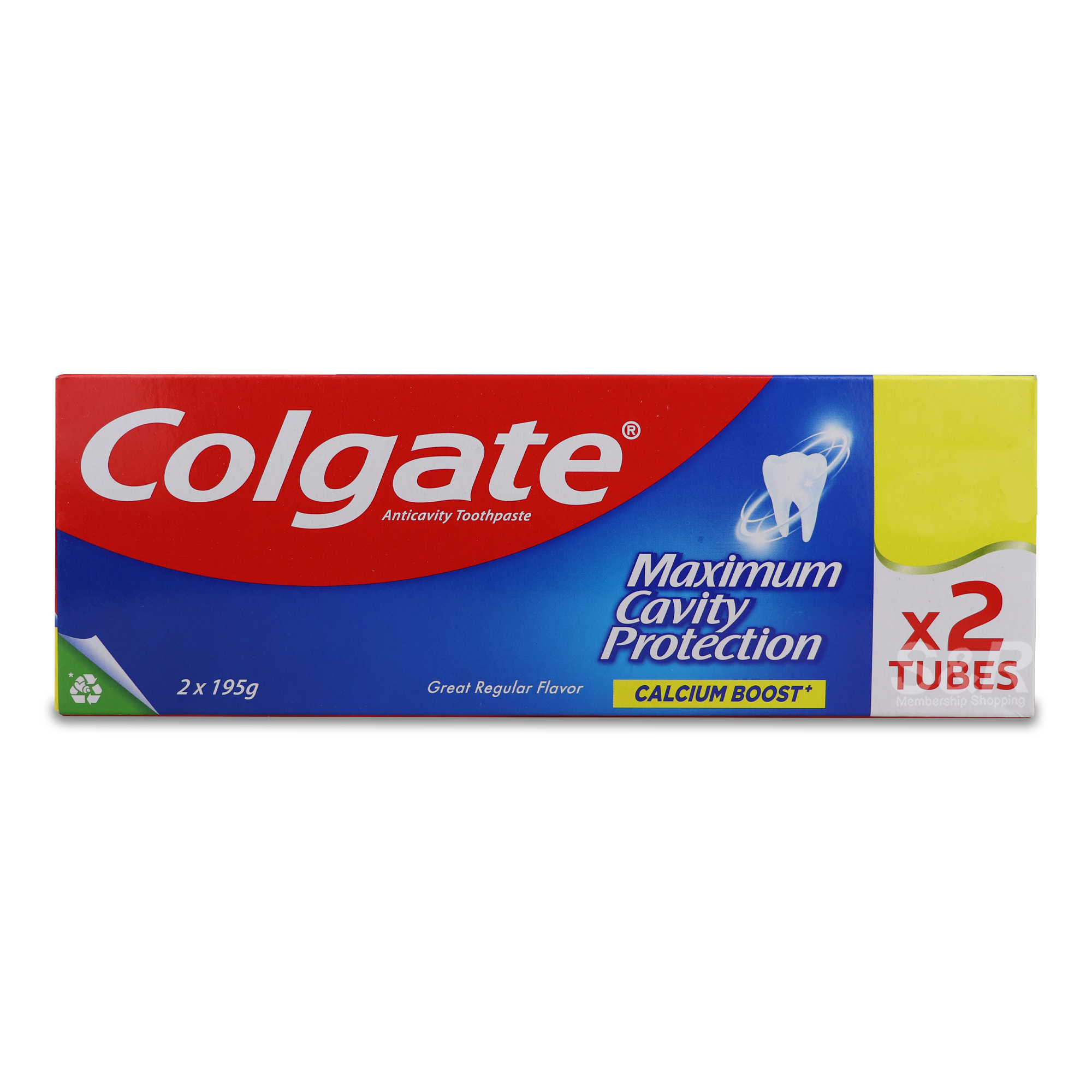 Colgate Toothpaste Great Regular Flavor 2x195g Colgate Toothpaste Great Regular Flavor 2x195g